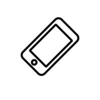 mobile phone sign symbol vector icon