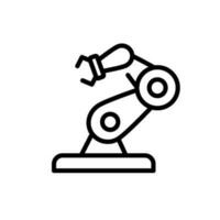 technology robotic sign symbol vector