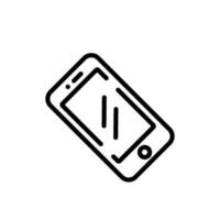 mobile phone sign symbol vector icon