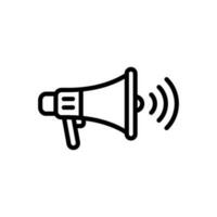 communication megaphone sign symbol vector