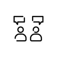 communication bubble speech sign symbol vector