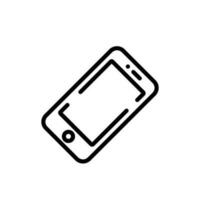 mobile phone sign symbol vector icon