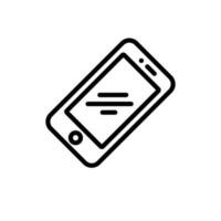 mobile phone sign symbol vector icon