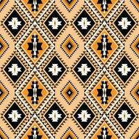 The geometric ethnic pattern of traditional style. Navajo, America Indian patterns. Design for background, wallpaper, clothing, wrapping, Batik, fabric, and prints. Vector illustration.