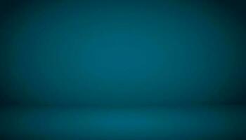 Abstract background. The studio space is empty. With a smooth and dark blue color. vector