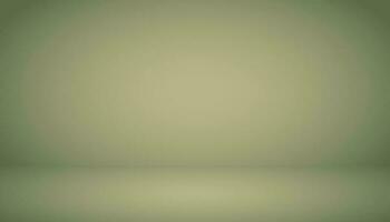 Abstract background. The studio space is empty. With a smooth and soft green color. vector