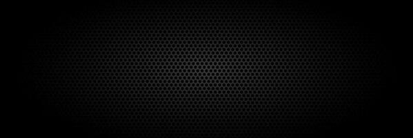 Abstract black background with Metallic texture pattern. Vector illustration