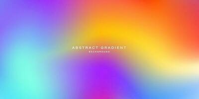 Abstract colorful gradient background design. Vector illustration