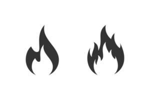 Flammable icon sign vector design