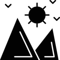 montaña gratis icono para descargar vector