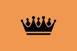 Crown logo vector with modern and creative concept