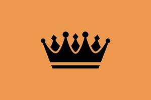 Crown logo vector with modern and creative concept