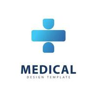 Medical logo icon design template elements vector