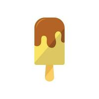 ice cream illustration. Summer food vector.ice cream icon vector illustration