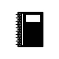 note book - stationery icon vector