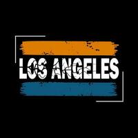 los angeles eslogan con retro estilo, gráfico diseño para ropa de calle y urbano estilo camisetas diseños, sudaderas vector