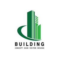 Building construction logo vector template.