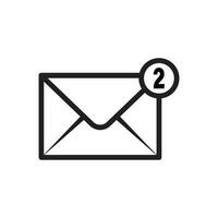 envelope vector icon, letter icon, message icon