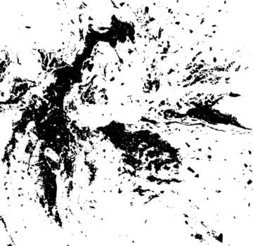 Rustic grunge vector texture with grain and stains. Abstract noise background. Weathered surface.