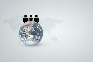 Informative Stock Images for World Population Day Events. photo