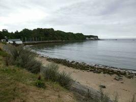 The beach in Aberdour photo