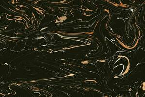 Abstract black colorful liquid marble texture Background photo