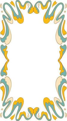 Groovy Psychedelic Frame