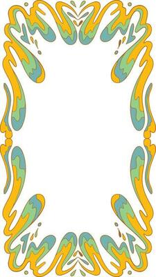Groovy Psychedelic Frame