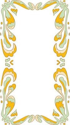 Groovy Psychedelic Frame