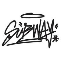 Graffiti mark, Subway ,good for graphic design resources, stickers, prints, decorative assets, posters, and more. vector