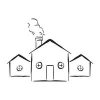 House Outline minimalism ,good for graphic design resources, stickers, prints, decorative assets, posters, and more. vector