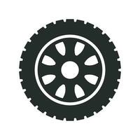 car wheels  icon vector design illustration automotive concept