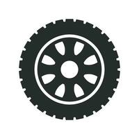 car wheels  icon vector design illustration automotive concept