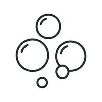 air bubble icon vector design illustration isolated on white background