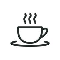 café taza icono vector diseño ilustración café concepto negocio