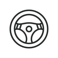 steering wheel icon vector design illustration automotive concept