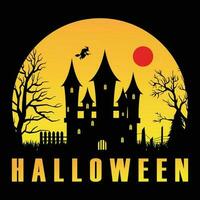 Halloween Tshirt Design vector