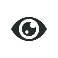 eye icon vector design illustration optical symbol