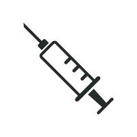 injection  icon vector design illustration medical concept