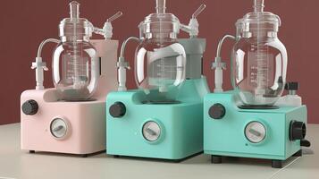 Portable medical suction. photo