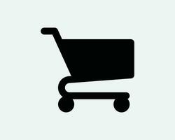 Shopping Cart Icon. Buy Checkout Online Purchase Store Retail Business Commerce Mart Icon Sign Symbol Artwork Graphic Illustration Clipart Vector Cricut