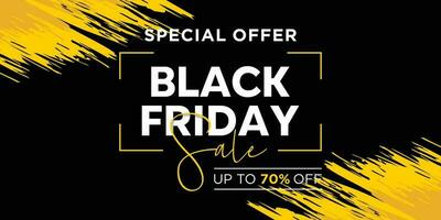 Black friday sale with texture background vector