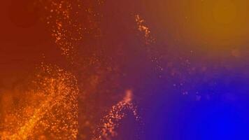 particle animation background effect video