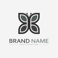 Beauty Butterfly icon design vector