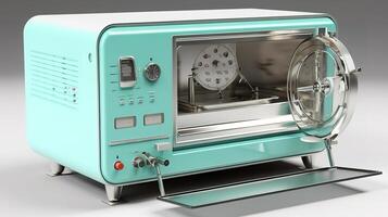 Sterilization of dental medical instruments in autoclave. photo