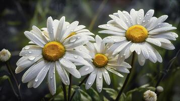 Bring joy with the cheerful beauty of daisies. photo