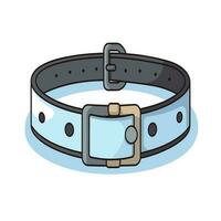Vector of a flat icon vector of a belt with a buckle on it
