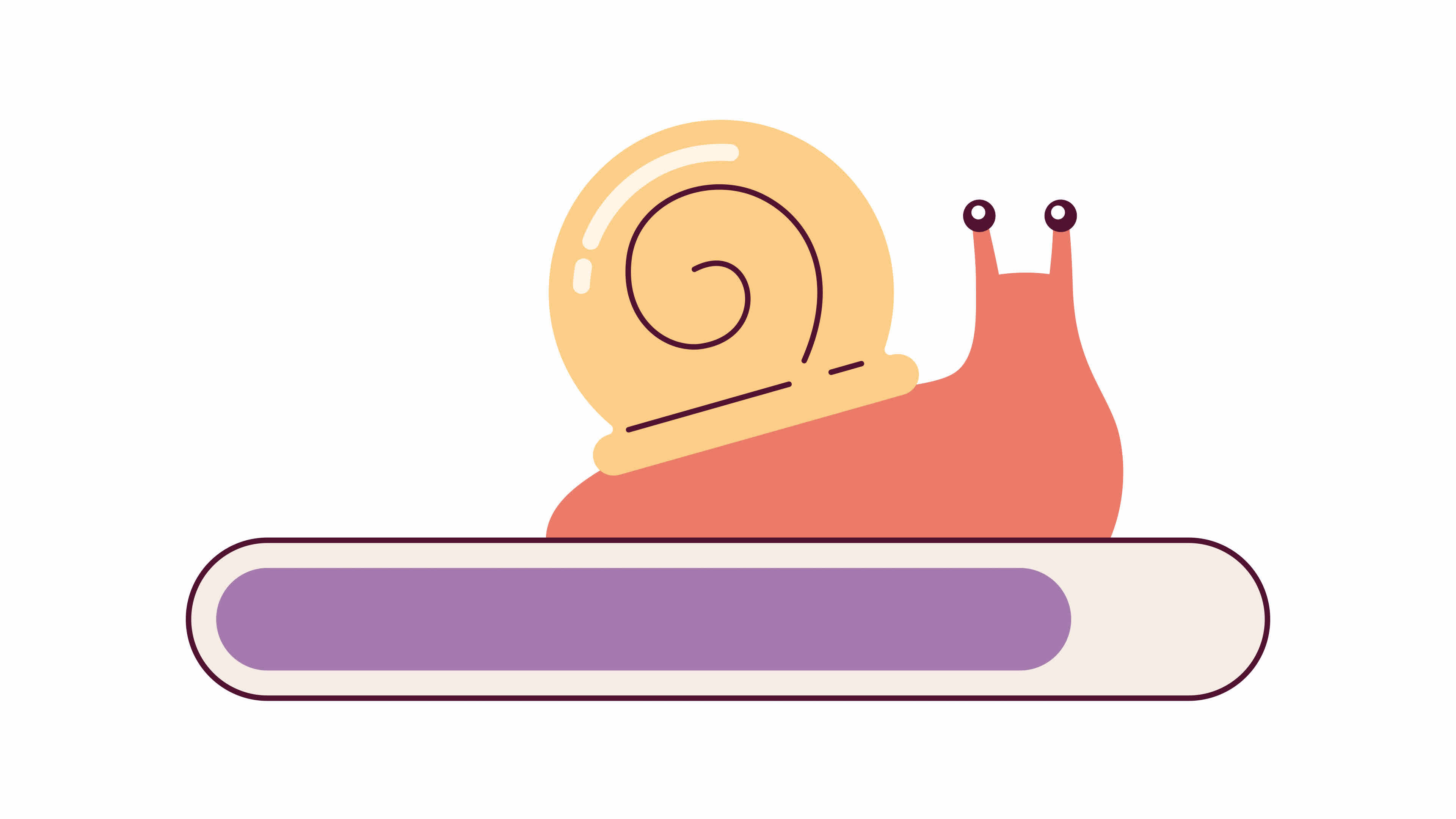 Cartoon Snail Loading Loading Gif Animation PNG Images, PSD Free Download  - Pikbest
