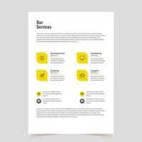 clean brochure template with minimalist concept and modern style use for business proposal and annual report, cover, banner, vector design, book cover, medica,vector