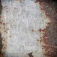 Grunge old metal surface texture background with crack and scratch - AI Generative photo